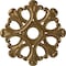 Ekena Millwork Angel Ceiling Medallion (Fits Canopies up to 4 3/8"), 20 7/8"OD x 3 5/8"ID x 1"P, Pale Gold CM20ANPAS - alternate 1